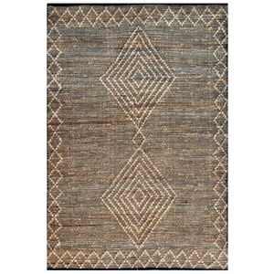 Handwoven Natural Jute Rug-Jamaica 1102-Natural-160x230cm