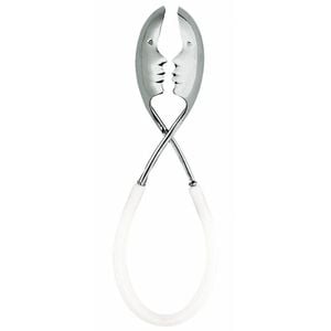 Bugatti Kiss Salad Tongs - White
