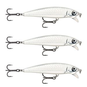 3x Rapala 10cm X Rap Magnum Cast Hard Body Casting Fishing Lures - HD Ghost