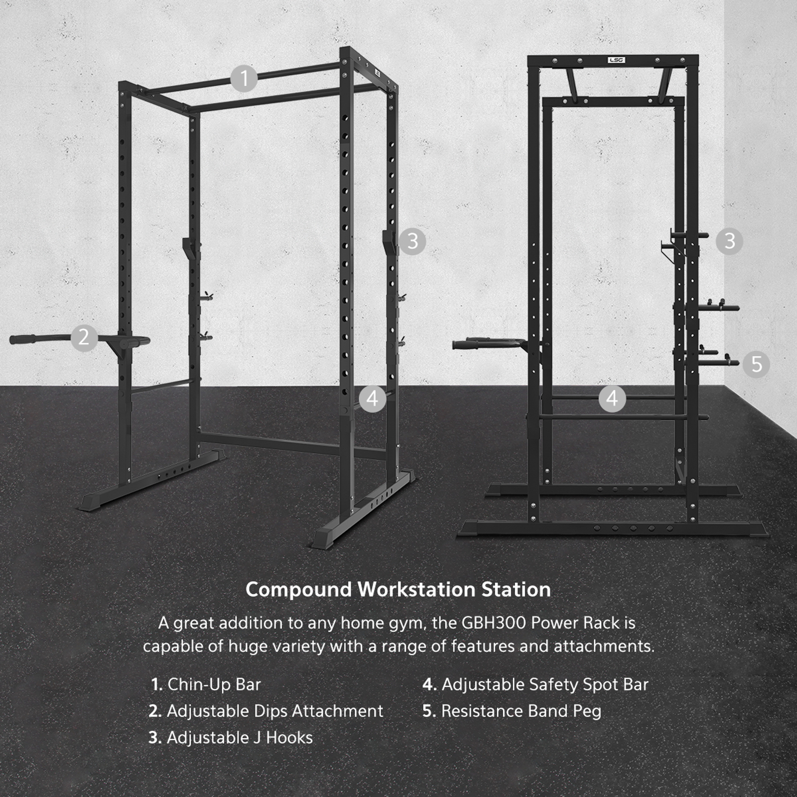 Lsg power rack hotsell