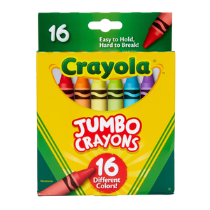 Crayola Jumbo Crayons - 16 Pack
