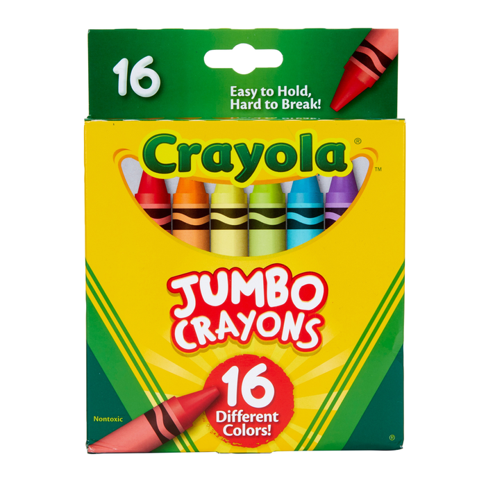 Crayola Jumbo Crayons - 16 Pack