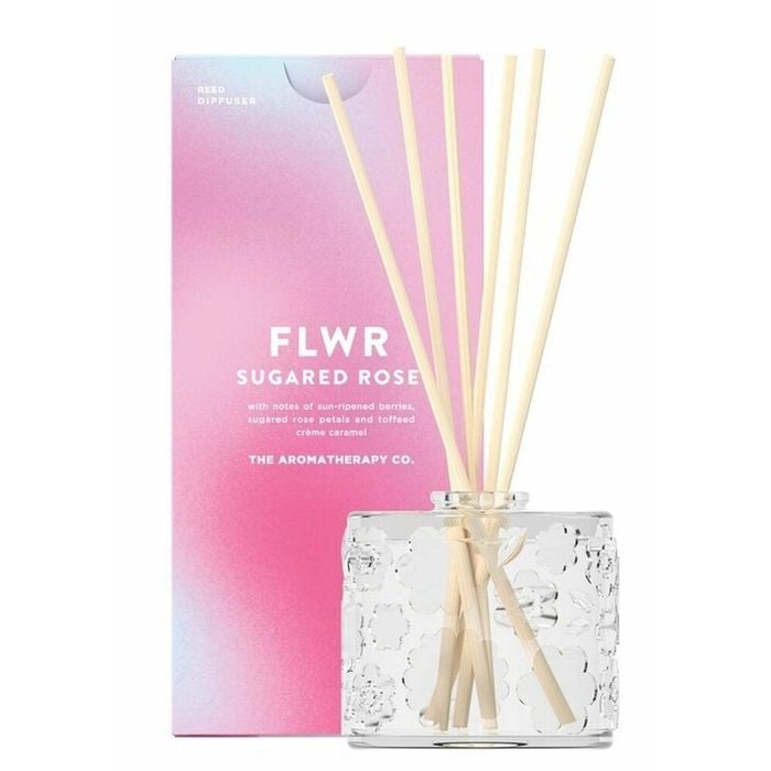 Multi buy 4 x THE AROMATHERAPY CO FLWR Reed Diffuser - Sugared Rose