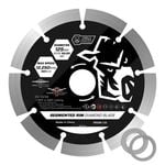 Full Boar 125mm Segmented Rim Diamond Blade