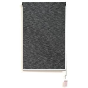 Windoware 120 x 240cm Charcoal Boston Textured Blockout Roller Blind