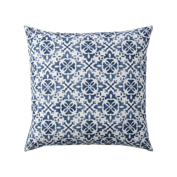 Vibes Morocco Printed Cushion 50 x 50cm - Blue