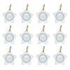 12x LVD Hang Star Aqua Wreath Decorative Sculpture Ornament Home/Lounge Decor