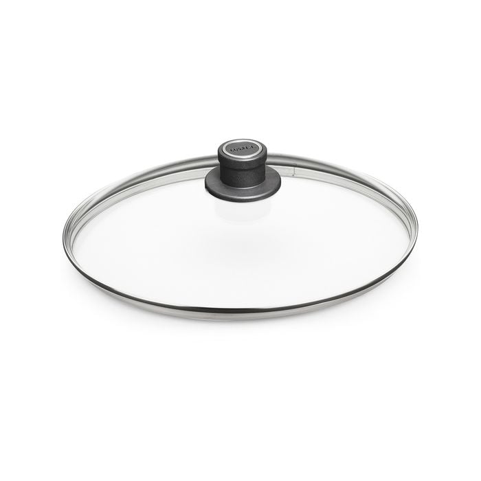 Woll Diamond Lite Fixed Knob Safety Glass Lid 32cm W/Knob