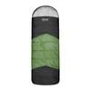 Wildtrak Bremer 220x80cm Hooded Sleeping Bag Outdoor Camping Sleeper Green/black