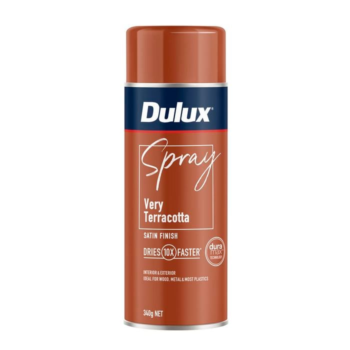 Dulux 340g Very Terracotta Satin Spray Paint