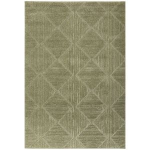 The Rug Connection Avid Shilo Olive Green 330x240cm - Extra Large Indoor Floor Rug