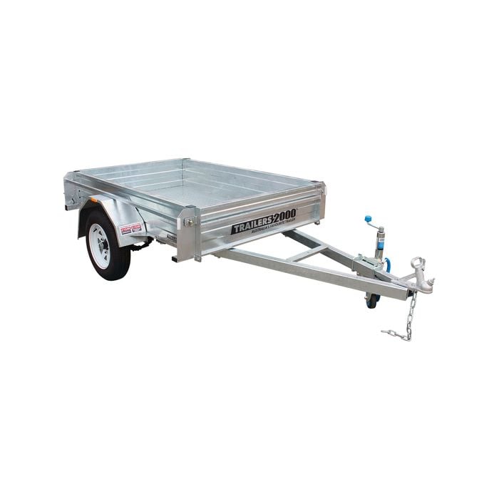 Trailers 2000 6 x 4ft Heavy Duty Galvanised Box Trailer