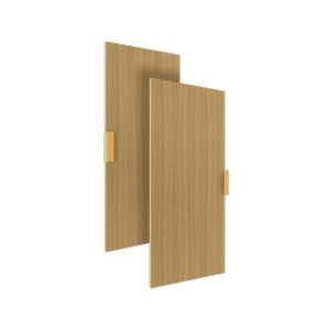 Lugna 1021 x 900 x 16mm Sand Double Doors
