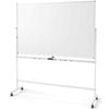 Costway 1.95x1.2m Whiteboard Dry Erase Stand 360°mobile White Board
