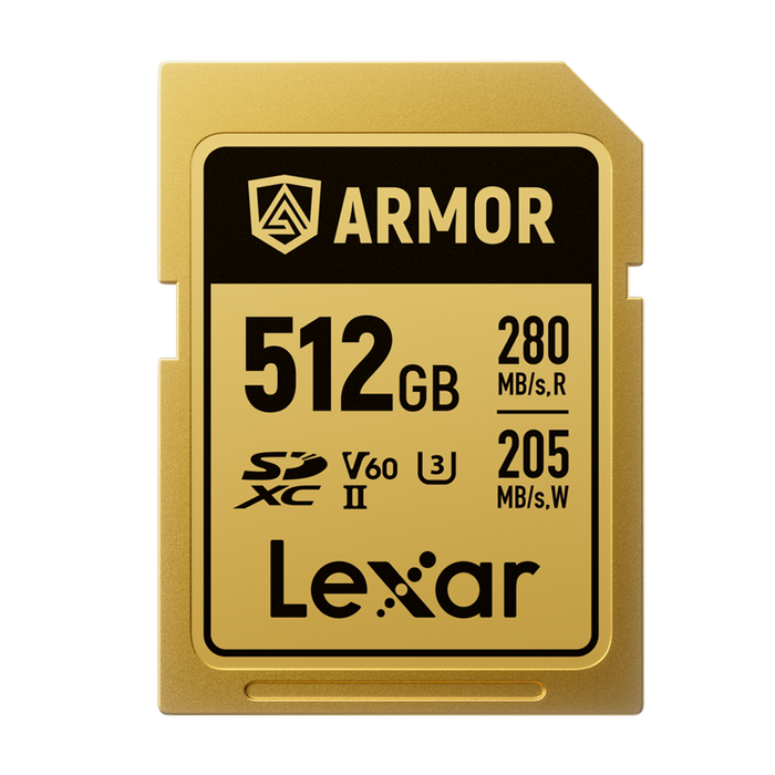 Lexar Professional Armor Gold Pro Sdxc Uhs-ii Card - 512gb