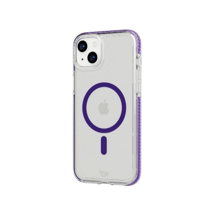 Tech21 Evocrystal W/ Magsafe Case For Apple Iphone 15 Plus - Amethyst
