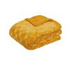 J.Elliot Vida Microplush Throw Mustard