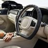 Australian Goose Steering Wheel Cover for Audi A6 S6 RS6 2011 - 2018 (C7) D-shape Black