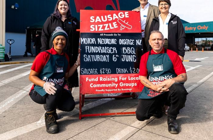 Team- Bunnings sausage sizzle- MND NZ- 2026
