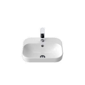 Caroma Luna Inset Basin With 1 Tap Hole