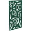 ProtectorAl 300-1200w x 1201-2400h Dark Green/Gloss White Sunburst Unframed Composite Deco Panel