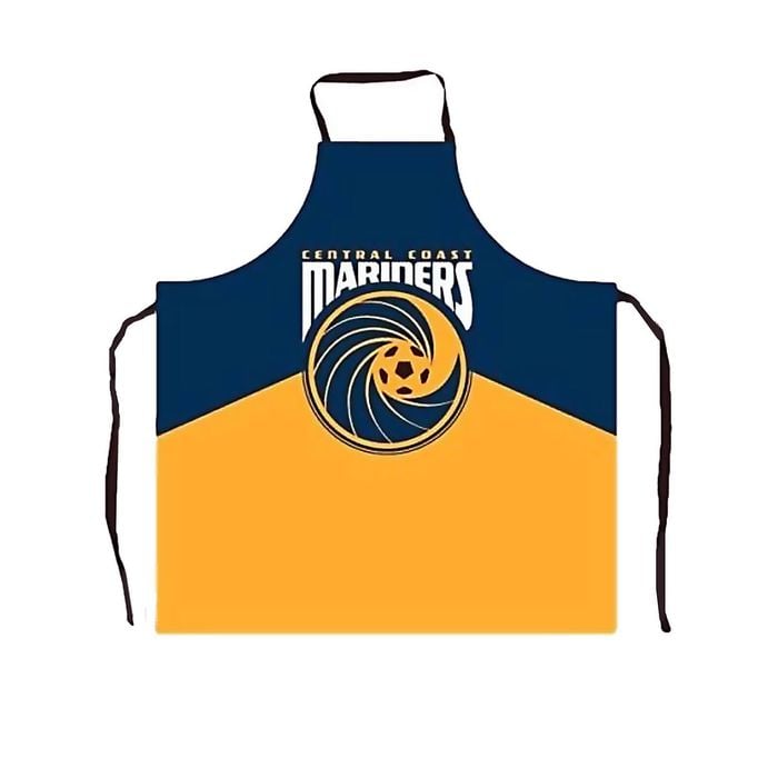 A-League BBQ Apron Central Coast Mariners - Approx 57 x 72 cm
