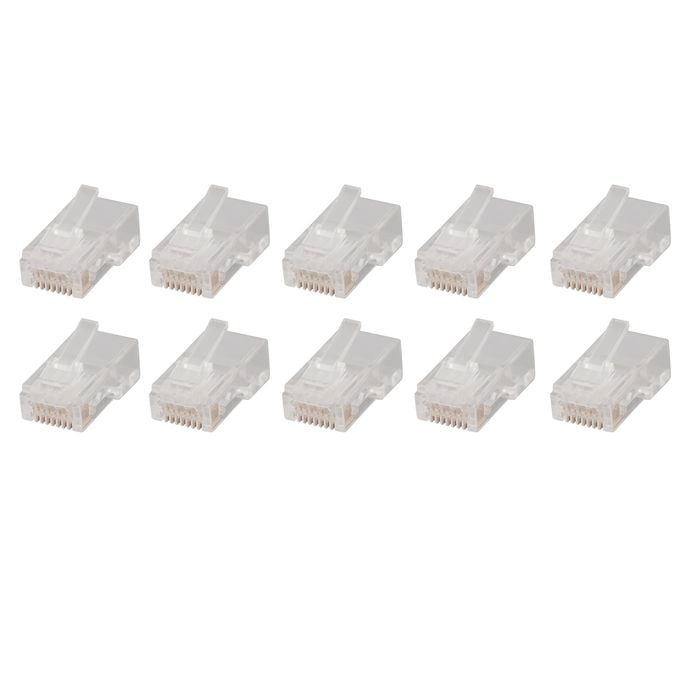 Antsig RJ45 Connectors For CAT5 Cable - 10 Pack