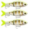 3x Rapala Super Shadow Rap Glide 11cm Jointed Swimbait Lures - Sunny Snow