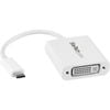 Startech.com Usb C To Dvi Adapter - White - Thunderbolt 3 Compatible