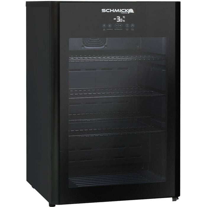 Schmick Black Glass Door Bar Fridge - HUS-EX108