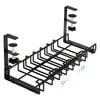 Forge Retracable Under Desk Cable Tray Black