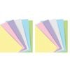 2x 60pc Filofax Pastel Dotted Notepaper Personal Refill Set Organiser Stationery