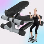 ADVWIN Mini Stepper, Aerobic Stepper Machine with Resistance Bands 120KG Weight Capacity
