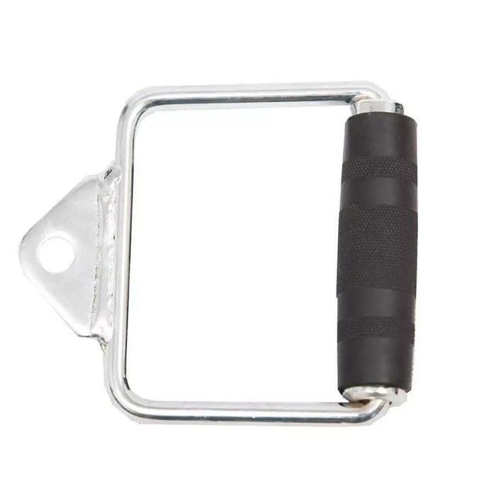 D Handle Stirrup Gym Handle For Cable Attachment Pull Down Bar Grip Multi Gym