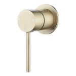 Mondella Resonance 35mm Brushed Brass Pin Lever Shower Mixer