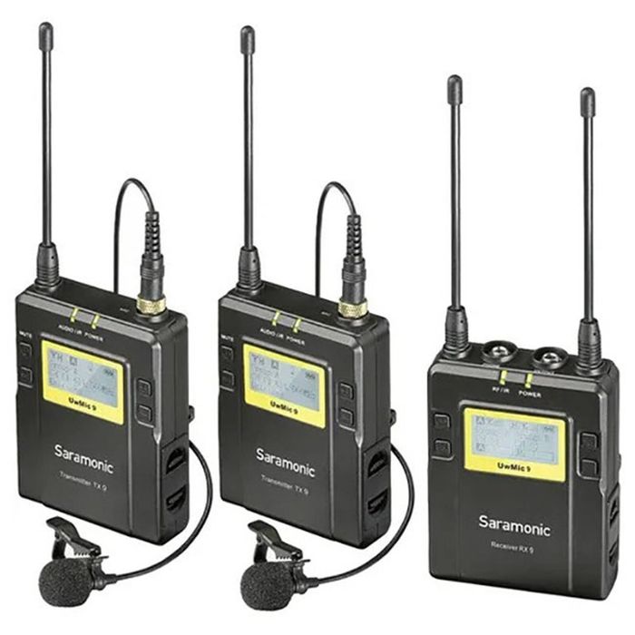 SARAMONIC-UWMIC9KIT2 9)2-CH Receiver UHF Wireles Microphone Kit