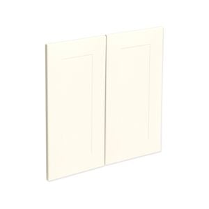 Kaboodle 600mm Antique White Alpine Rangehood Cabinet Doors - 2 Pack - Antique White 600mm