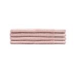 4pc Sheraton Luxury Maison Greenwich Hand Towels 40cm x 60cm Cotton Peach