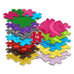 TINNITOTS - 16 Piece Set - Mixed - Muffik Large 1 -  Sensory Playmat Set