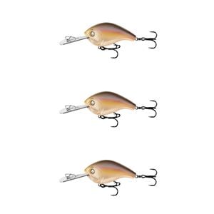 3x 13 Fishing 60mm Jabber Jaw Deep Crankbait Fishing Lures - Regurgitated Shad