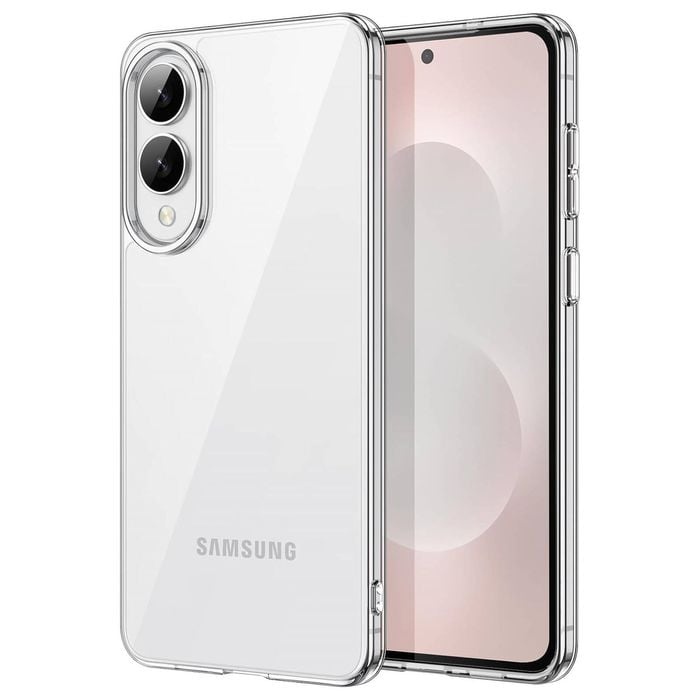 MEZON Samsung Galaxy S25 Edge (6.7") Clear Ultra Slim TPU Gel Back Case