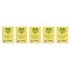 5x Spirax 813 Recycled Notebook A6 Stationery 100 Pages School Notebook Yellow