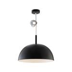 Verve Design 60W Black Metal Dome Pendant Light