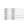 10PK Jason Commercial J-Dry Supreme Bath Mat 50x75cm - White