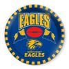 AFL Snack Plate - West Coast Eagles - 20cm diameter - Melamine - Single