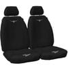 R.m.williams Rmw Longhorns Black Neoprene Front Car Seat Covers Universal Fit