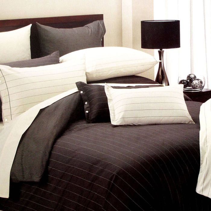 Belmondo 370TC Urban Ivory Cotton Quilt Cover Set Queen