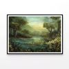 River with Trees & Plants  Print 100% Australian Made 90x60cm  (Poster)