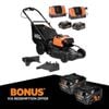 AEG 36V (18V x 2) 18" FUSION Lawn Mower Kit