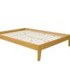 Sovo Bed Frame Oak - Queen